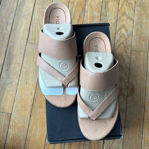 Vionic | Shoes | Nwt Nib Vionic Marvina Leather Sandals Womens Size 8m ...